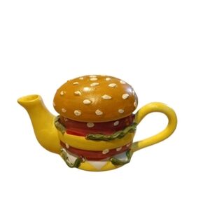 Cheeseburger Shaped Teapot